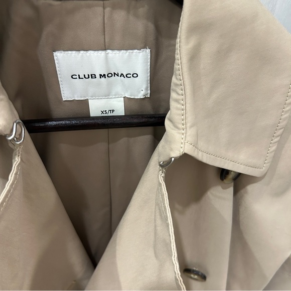 Club Monaco NWOT Reissue Trench Coat - Picture 5 of 9